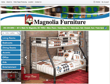 Tablet Screenshot of magnoliafurn.com